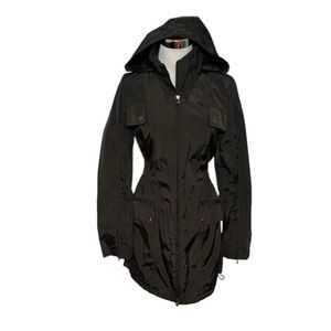 Laundry by Shelli Segal Brown Rain Coat
